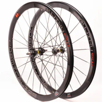700C 40mm fixed gear wheel track bicycle carbon HUB Aluminum alloy rim wheelset alloy rim Anti-cursor