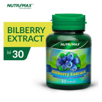 Nutrimax Bilberry Extract Anti Oksidan Iritasi Gatal Glaukoma Katarak Rabun Senja Mata Matah Lelah M