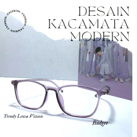 Kacamata Fashion Unisex Glasses Dengan Lensa Photocromic Bluecromic Blueray Antiradiasi 21351