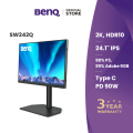 BenQ SW242Q จอคอมพิวเตอร์ IPS 2K ขนาด 24.1 นิ้ว