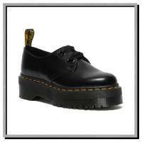 【Dr.Martens】2孔馬汀鞋 HOLLY BUTTERO BLACK-UK 6