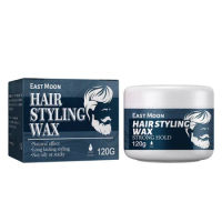 East Moon Styling Hair Wax Finish Hold Strong Long Lasting Pomade Oil Beauty Care Travel Texturing Paste Hairstyle