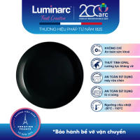 Bộ 2 Đĩa Thuỷ Tinh Luminarc Diwali Đen
