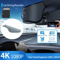 for Ford Explorer Classic U502 2011~2019 2018 4K 1080P Wifi Car DASH Cam Car DVR Video Recorder Night Vision Camera Accessories