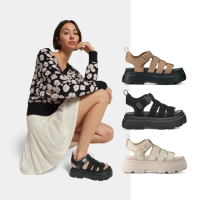 【UGG】女鞋/涼鞋/厚底涼鞋/真皮涼鞋/Cora(多款任選)