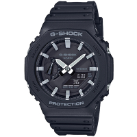 CASIO 卡西歐 G-SHOCK 八角農家橡樹雙顯手錶(GA-2100-1A)