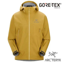 【加拿大 ARCTERYX 始祖鳥】男款 Beta Gore-Tex 防風防水透氣連帽外套/29090 綠洲褐