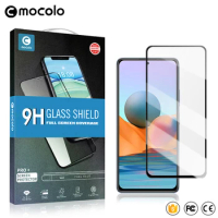 Mocolo Full Screen Tempered Glass Film On For Xiaomi Redmi Note 10 11 Pro 10s 11s Note10 Note11 10Pro s 64/128/256 GB Protector