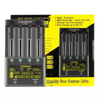 เครื่องชาร์จถ่าน LiitoKala Lii-500S  รองรับ 26650，21700，20700, 18650, 18490, 18350 AA  AAA - Battery