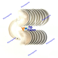 For Mitsubishi 4D55 4D56 Crankshaft Bearing And Conrod Bearing Thrust Washer For 4D55 4D56 Diesel Engine Repair Parts