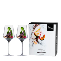 【Eisch】德國Sky SensisPlus紅酒杯/無鉛水晶玻璃杯-490ml/2入組