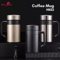 Tumbler Coffee Mug Coffee Tea Cup Stainless Steel 400ml (HN22) Cangkir