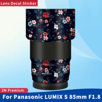 For Panasonic LUMIX S 85mm F1.8 Camera Lens Skin Anti-Scratch Protective Film Body Protector Sticker S85 F/1.8 S85/1.8