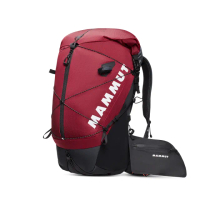 【Mammut 長毛象官方直營】Ducan Spine 28-35 輕量健行後背包 緋紅/黑 女款 #2530-00360