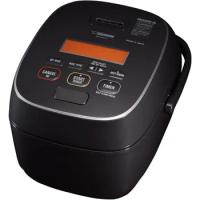 Zojirushi NW-JEC18BA Pressure Induction Heating (IH) Rice Cooker &amp; Warmer, 10-Cup, Made in Japan