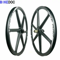 BIKEDOC 26er/27.5er/29er Carbon 6 Spoke Wheel For MTB Carbon Wheelset Ruedas Mtb Carbon Wheels
