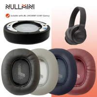 NullMini Replacement Earpads for JBL E55BT Quincy Headset Headphones Leather Sleeve Earphone Earmuff