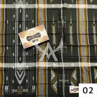 Sarung Tenun Tarbush Ukhuwah Motif Classic Jacquard Polos Elegan Tetron Rayon Muslim Dewasa UKC 02