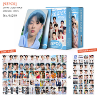 92 ชิ้น Love Sick 2024 การ์ด Love Sick Photocards การ์ดเล็ก สติ๊กเกอร์รูปดาว การ์ดอวยพร การ์ด LOMO L