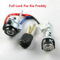 Best Quality Full car lock For KIA Freddy ignition lock left front door control door lock core