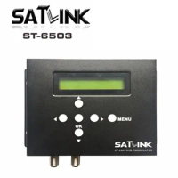 Satlink ST6503 ST-6503 Terrestrial Finder 1 Route DVB-T modulator av Single converts to DVBT RF out MPEG4/H.264 for shops/hotels