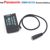 DMW-DCC6 DC Coupler Fit Power Adapter Charger DMW-BMB9 BMB9 DMW-BMB9E Dummy Battery For Panasonic DMC-FZ45 FZ62 FZ70 FZ150 FZ10