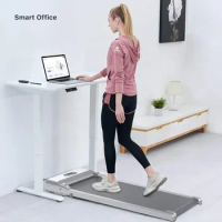 Home Office Smart Folding Treadmill with Adaptive Speed Technology Foldable Walking Pad Under Desk Treadmill