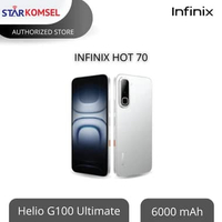 HP INFINIX HOT 70 6/128 | 8/128 | 6/256 NFC GARANSI RESMI INFINIX INDONESIA 6/128GB Silver