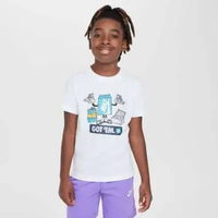 Nike Sportswear Big Kids T-Shirt White (HF5995-100) XS