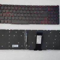New Canadian English For ACER Nitro 5 AN515-54 AN515-55 AN515-43 AN515-44 AN715-51 Backlight Red Notebook Laptop Keyboard
