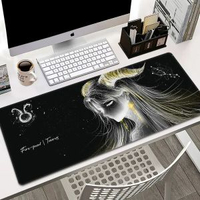 全城熱賣 - 十二星座滑鼠墊超大遊戲辦公電腦桌墊鍵盤墊遊戲二次元動漫男生小金牛座否2mm