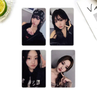 KISS OF LIFE 224 Live Love Laugh Lomo Card, 4 ชิ้น/เซ็ต, Midas Touch, ไม่มีอะไรที่เกิดจาก XX, ข่าวร้