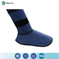 Genuine radiological protection high quality shoe cover x-ray gamma ray radiation protective 0.5mmpb lead rubber shoe cover