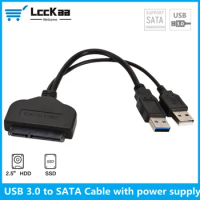 USB SATA Cable Sata 3 To Usb 3.0 Adapter Computer Cables Connectors Usb Sata Adapter Cable Support 2.5 Inches Ssd Hdd Hard Drive