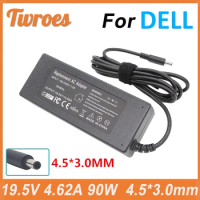 19.5V 4.62A 90W 4.5*3.0mm AC Laptop Charger Power Adapter For Dell XPS 11 12 13 L321X L322X for inspiron 12 14 15 24 vostro 20