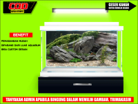 Background Aquarium, Stiker Aquarium , Wallpaper Aquarium, Aquascape, Sticker bawah aquarium, catur 