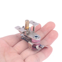 1PC AC250V/16A Adjustable 90 Celsius Temperature Switch Bimetallic Heating Thermostat KDT-200 for Electric iron Oven