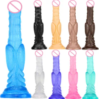 Anal Dildo for Men Full Size Realistic Vagina Sexy Dildlo 18 Sex Shop Dildofor Women Sextoy Rubber Penis Pussy Dildoss Xxxl Toys