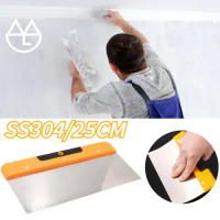 25CM Kape Gypsum Stainless Scraper Dempul Kape Dempul Stainless Scraper Stainless Untuk Reparasi Dry