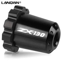For Kawasaki ZX130 Scooter Motorcycle Throttle Lock Cruise Control Throttle Clamp Assist End Bar ZX 130 Scooter Accessories