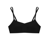 BRALESS เสื้อชั้นในไม่มีโครง รุ่น TWENTY FIVE รหัส SBQ9200BK สีดำ