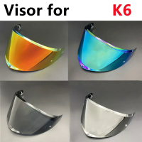 หมวกกันน็อครถจักรยานยนต์โล่เปลี่ยนสำหรับ AGV K6 K6S Visor หมวกกันน็อคกระจกป้องกันรังสียูวี Viseira Capacete Cascos อุปกรณ์เสริม