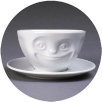 Tassen 德國精瓷趣味咖啡杯盤組A