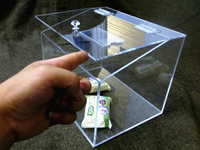 亞克力有機玻璃板透明食品展示盒子箱子罩子收納盒定做超市食品盒
