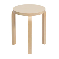 【北歐櫥窗】Artek Stool 60 三腳圓凳(原色)