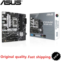 NEW For Intel B760 For Asus PRIME B760M-A D4 LGA 1700 DDR4 Original Desktop Motherboard Support 12300F 12400