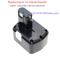 Replacement for hikoki/hitachi 14.4V battery EB1414S, EB 1424,EB14B,power tool battery