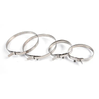 4pcs Axle CV Klip Boot Bersama Kit Kabel Keluli Tali Kabel Stainless Drive