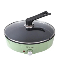 220Vmultifunctional electric hot pot, stew pot, noodle pot, electric hot pot, steamer rice cooker, household electric frying pan