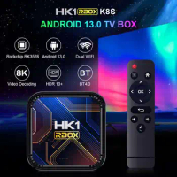 HK1RBOX K8S Smart TV Box 4+32G Android 13 RK3528 8K HDR10 WIFI6 Android TV Box 2023 Media Player Set Top Box
